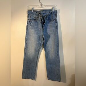 American Eagle Outfitters Men's Light Blue Slim Jeans